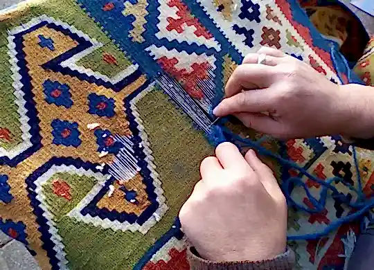 Yün Halı Tamiri | Detay Temizlik